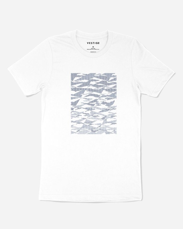 Our best-selling, artist-created graphic tee. VESTIGE designs take inspiration from modern art and NYC— where the brand was born. The shirt is cut in soft cotton and screen printed with our exclusive in-house design. The Shirt, Graphic Tee, Screen Printing, Modern Art, Camo, Graphic Tshirt, Graphic Tees, House Design, Screen