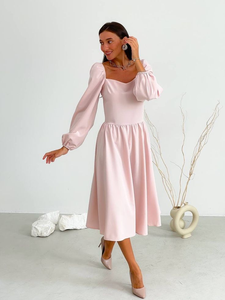 "🌷Cottagecore dress with square neck and puff sleeves. You will be delighted with this Vintage inspired summer dress. Available in Mocco and Pink colors. Dress length 120cm / 47.2\" More items here: https://www.etsy.com/shop/ArtVyshyvankaUA?ref=seller-platform-mcnav&section_id=38329586 ----------------------------------------------------------------------------------------------------- 🌷Fabric: cotton --------------------------------------------------------------------------------------------- Feminine A-line Puff Sleeve Dress For Brunch, Pink Square Neck Puff Sleeve Evening Dress, Spring Party Puff Sleeve Mid-length Dress, Fitted Square Neck Midi Dress For Brunch, Modest Fitted Puff Sleeve Summer Dress, Feminine Fitted Midi Dress With Square Neck, Square Neck Fit And Flare Dress For Brunch, Square Neck Fit And Flare Brunch Dress, Fit And Flare Square Neck Dress For Brunch