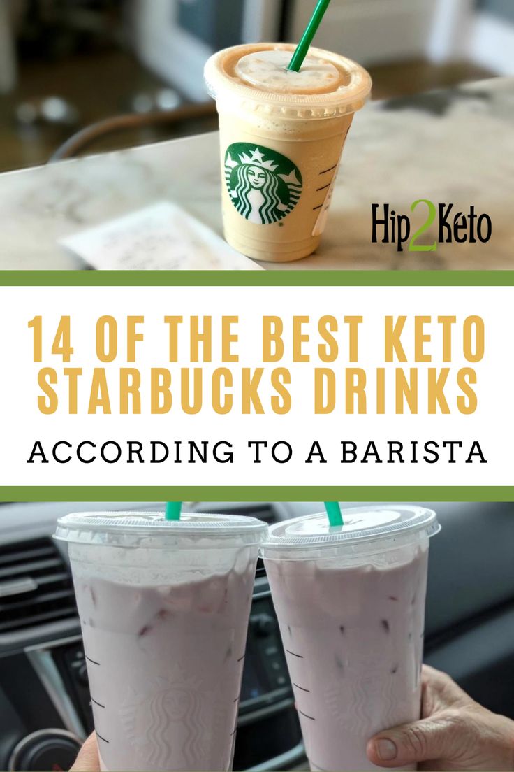 If you're on a sugar free diet and headed to Starbucks, here are 14 of the best keto drinks at Starbucks according to a barista. These sugar free Starbucks drinks are just as good as the regular ones! Keto Starbucks Tea Drinks, Low Carb Drinks At Starbucks, Keto White Mocha Starbucks, Starbucks After Vsg, Keto Caramel Macchiato Starbucks, Thm Starbucks Drinks, Zero Carb Starbucks Drinks, Keto Shaken Espresso Starbucks, Keri Starbucks Drinks