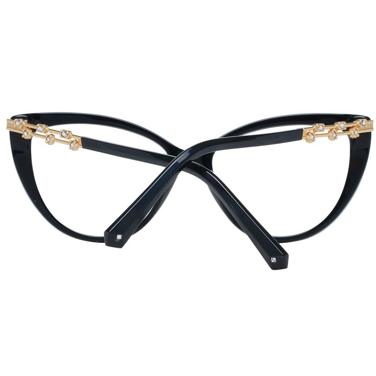 Step into the world of high-fashion eyewear with these chic Swarovski Cat Eye eyeglasses, designed for the modern woman who appreciates a blend of classic style and contemporary luxury. Perfectly crafted to accentuate your features, these full-rim frames make a bold statement with their iconic shape and refined black finish, all while promising comfort and sophistication in your everyday wear. Gender: Women Main color: Black Frame color: Black Frame material: Acetate Lenses color: Demo glasses L Eye Lenses, Black Cat Eye, Cat Eye Eyeglasses, Lenses Color, Black Cat Eyes, Mode Chic, Contemporary Luxury, Wedge Pumps, Designer Eyeglasses