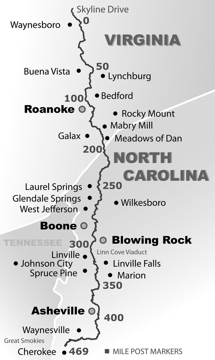 the road map for north carolina with all its major cities and towns on it's side