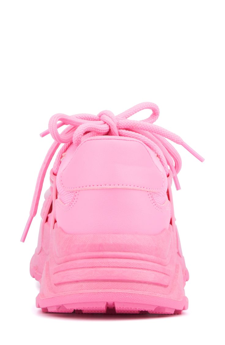 This street-ready sneaker hits the scene with plush materials, trend-forward colors and incredible cushioning. Lace-up style Textile and synthetic upper/textile lining/rubber sole Imported Pink Platform Sneakers With Translucent Outsole For Sports, Pink High-top Chunky Sneakers With Rubber Sole, Pink Chunky Sneakers With Rubber Sole For Sports, Pink Chunky Sneakers For Sports With Rubber Sole, Pink Chunky Sneakers With Boost Midsole For Streetwear, Pink Sports Platform Sneakers With Rubber Sole, Pink Lace-up Chunky Sneakers With Boost Midsole, Pink Chunky Lace-up Sneakers With Boost Midsole, Pink High-top Chunky Sneakers With Laces