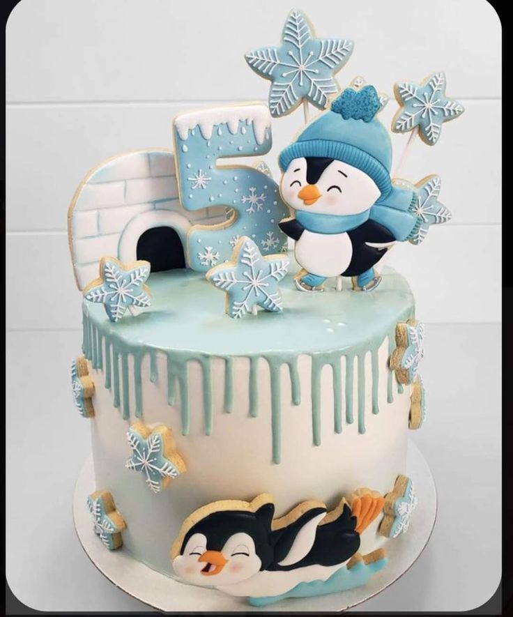 You will get new pictures in our store. Everyone will follow to get more attractive penguin picture.Stay with us Baby Mickey Mouse Cake, Penguin Birthday Party, Rodjendanske Torte, Penguin Cake, Winter Onederland Birthday Party, Penguin Cakes, Penguin Birthday, Christmas Cake Designs, 4th Birthday Cakes