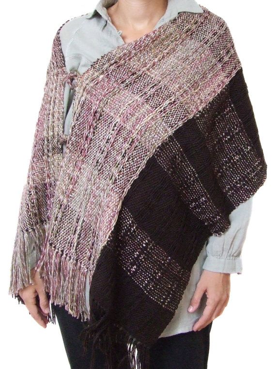 Check out this item in my Etsy shop https://www.etsy.com/listing/205875344/handwoven-poncho-shawl-women-wool-cape Bohemian Handwoven Shawl Poncho, Woven Shawl Scarf For Fall, One Size Woven Poncho Shawl, Handwoven Winter Shawl Cape, Handwoven Shawl Cape For Winter, Handwoven Wool Poncho For Fall, Fall Handwoven Alpaca Shawl, Handwoven Fall Poncho Shawl, Bohemian Handwoven Poncho For Winter