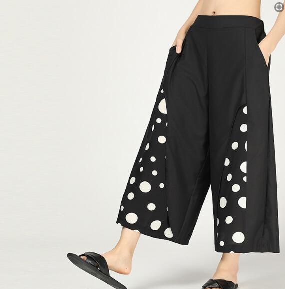 unique-design-harem-wide-leg -pants (2) Summer Cotton Wide-leg Harem Pants, Black Cotton Harem Pants For Spring, Spring Black Cotton Wide Leg Pants, Loosely Fitted Black Harem Pants For Summer, Cotton Wide Leg Pants Ankle-length, Comfortable Black Wide-leg Harem Pants, Comfortable Black Bottoms For Summer, Black Wide Leg Beach Pants For Spring, Comfortable Relaxed Fit Black Harem Pants