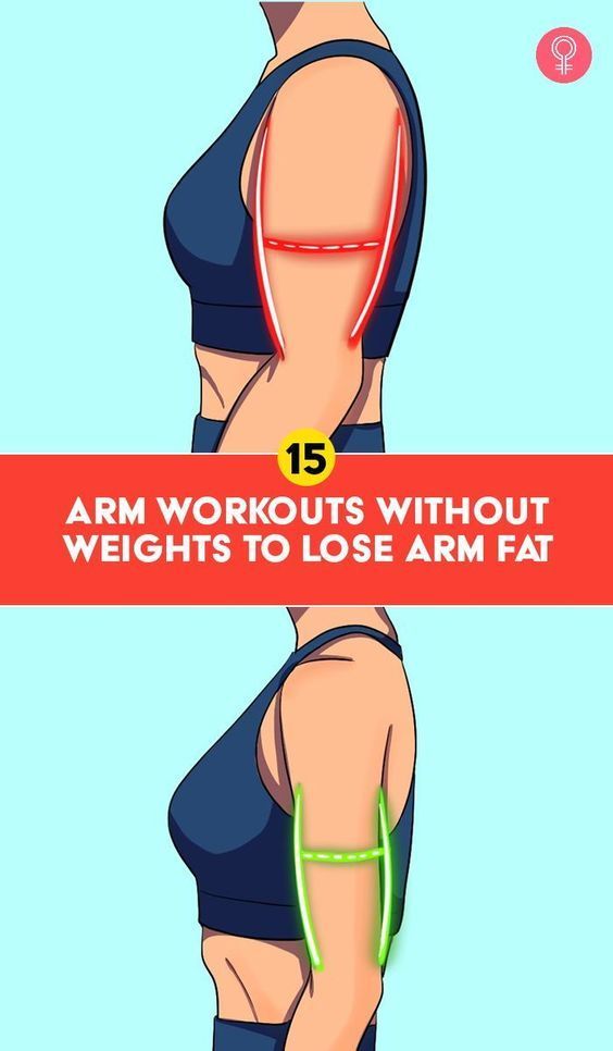 15 Arm Workouts Without Weights To Lose Arm Fat: Arm exercises are good for shedding arm fat. They strengthen and tone the arms as well. Thankfully, you can do arm exercises without weights at home to get the same benefits of weighted arm exercises. Yes, you heard that right! You don’t need dumbbells or any other equipment – just your body weight. Do these 15 effective arm exercises without weights to lose arm fat fast. Let’s begin! Exercise To Reduce Fat Under Arms, Arm Workout Women Weightless, Slimmer Arms Workout Without Weights, Getting Smaller Arms, 5 Min Arm Workout With Weights, No Weights Arm Exercises, Get Rid Of Under Arm Fat Fast, Weight Free Arm Workout, Lose Underarm Fat Fast