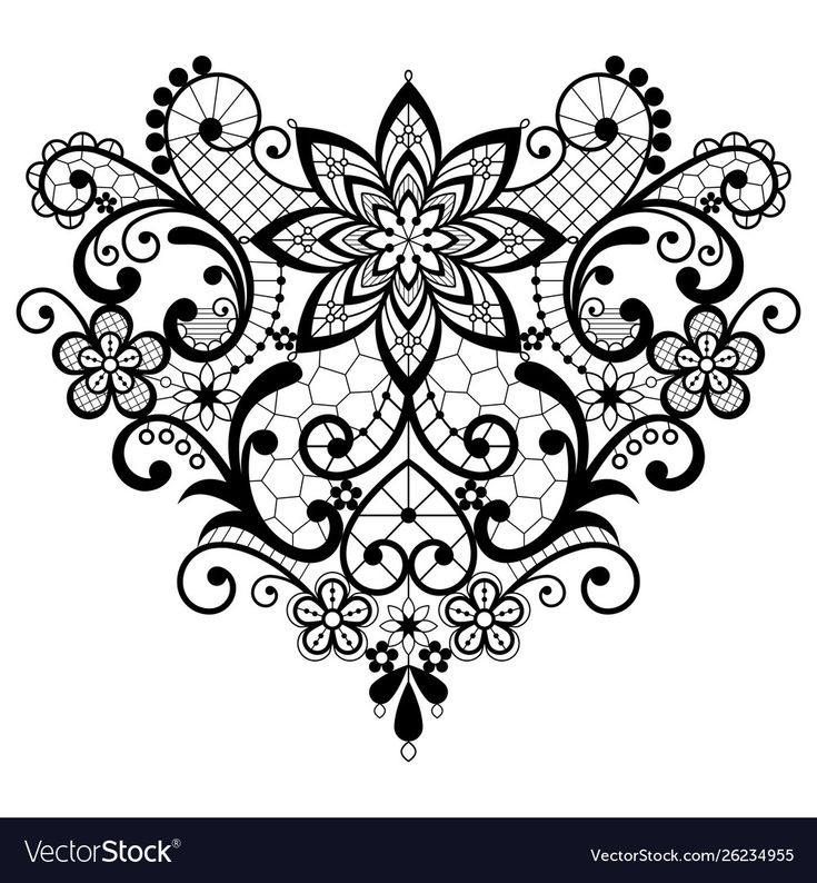 Tattoo Lace, Lace Tattoo, Black And White Design, Lace Pattern, White Design, Png Images, Black And White, Lace, White