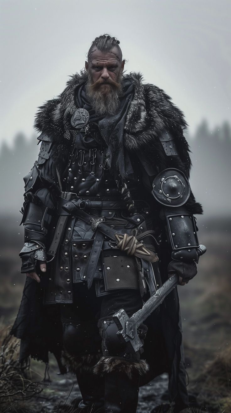 Viking Pose Reference, Vikings Reference, Viking Aesthetic Male, Viking Kingdom, Viking Warrior Art, Viking Portrait, Viking Warrior Men, Nordic Warrior, Viking Berserker