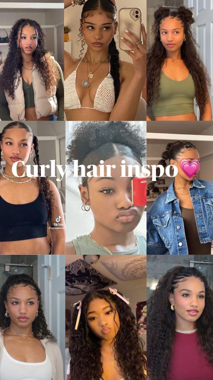 #curlyhair #part1 Half Up Half Down Two Buns Curly Hair, Hairstyles To Go To The Beach, Summer Curly Hairstyles, Curly Hair Inspo, Natural Curly Hair Cuts, Biracial Hair, Mixed Curly Hair, Quick Natural Hair Styles, Cute Curly Hairstyles