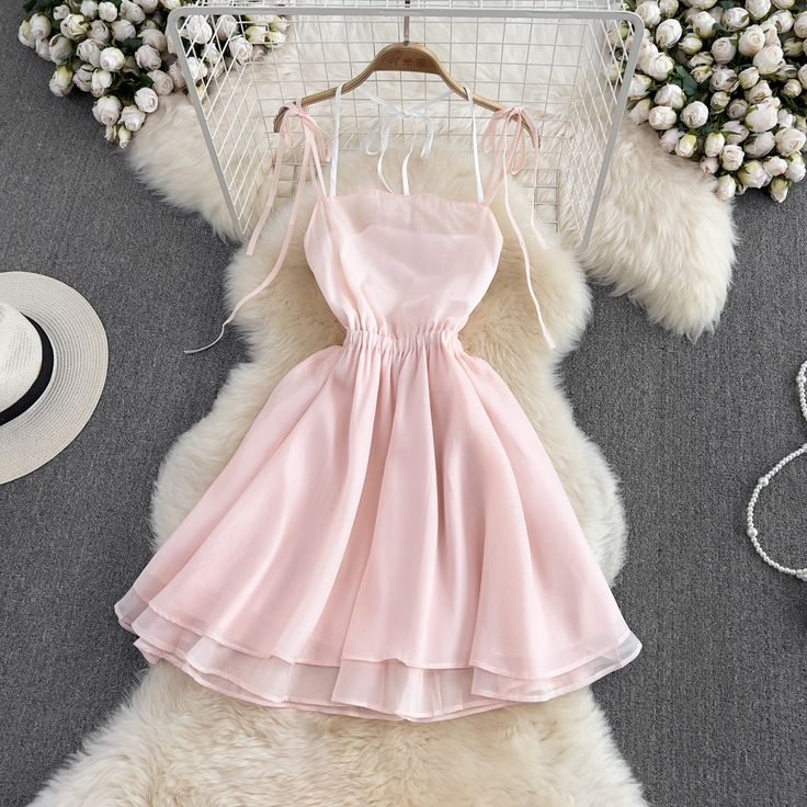 Pink tulle short backless dress fashion girl dressFabric: tulleColor: PinkSize(cm): S, M, L(1inch=2.54cm)S length 80cm bust 82cm waist 64cmM length 81cm bust 86cm waist 68cmL length 82cm bust 90cm waist 72cm&ltp&gtPlease check the size carefully when you choose items,thank you.&lt/p&gt&ltbr/&gt Pink Summer Prom Chiffon Dress, Pink Chiffon Summer Prom Dress, Backless Chiffon Mini Dress With Ruffles, Summer Backless Tulle Dress, Chiffon Sundress With Spaghetti Straps For Parties, Spring Chiffon Mini Dress For Prom, Summer Tulle Dress With Spaghetti Straps, Summer Tulle Dresses With Spaghetti Straps, Spring Chiffon Backless Dress