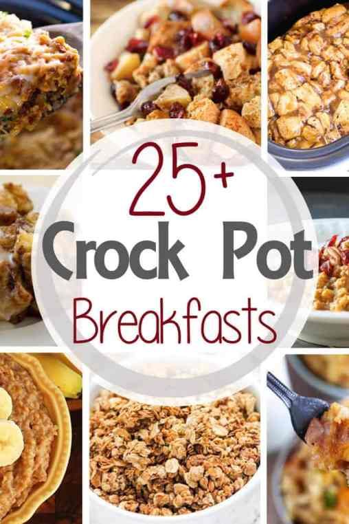 25 crock pot breakfasts that are delicious and easy to make