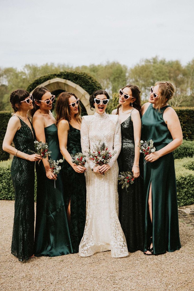 a group of women standing next to each other