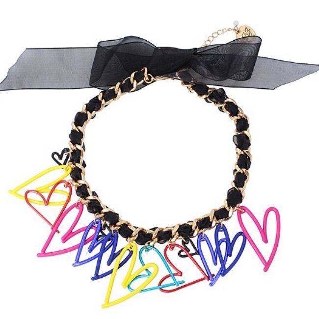 Brand New With Tags Attached. Measures Approximately 16 Inches Long With A 3 Inch Extender Chain. Please Check Out My Closet- I Have Many Other Pieces Of Betsey Johnson Jewelry There. Black Necklaces As Summer Gifts, Black Necklace For Summer Gift, Multicolor Necklaces For Spring Party, Black Necklace Summer Gift, Summer Party Black Jewelry, Spring Party Necklaces, Heart Shaped Summer Party Jewelry, Black Jewelry For Summer Evenings, Black Evening Jewelry For Summer