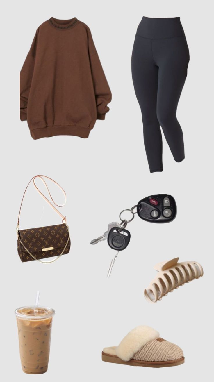 Cute Relaxed Outfits, Lazy Mom Outfits, Outfits Lazy Days, Relaxed Outfits, Outfits Lazy, Cute Outfits With Leggings, Winter Fashion Outfits Casual, Relaxed Outfit, Cute Lazy Day Outfits