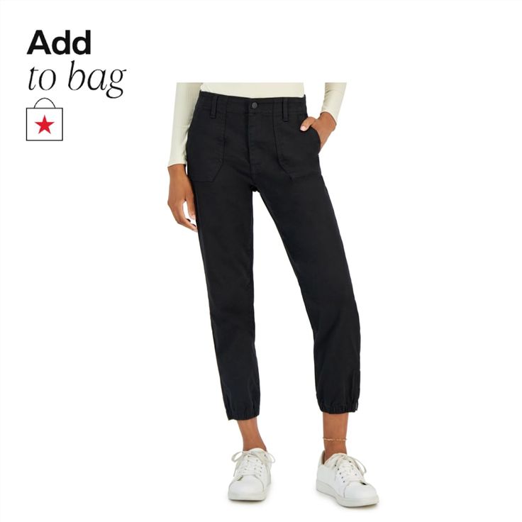 in stock Trendy Elevated Casual Cargo Jeans With Pockets, Elevated Casual Mid-rise Pants For Fall, Utility High-waisted Pants For Elevated Casual Look, High Waist Utility Pants For Elevated Casual, Utility High-waisted Pants For Elevated Casual Occasions, Elevated Casual Fall Bottoms With Cargo Pockets, Casual Pants With Cargo Pockets And Cuffed Ankles, Elevated Casual High Waist Pants With Pockets, Elevated Casual Utility High-waisted Pants