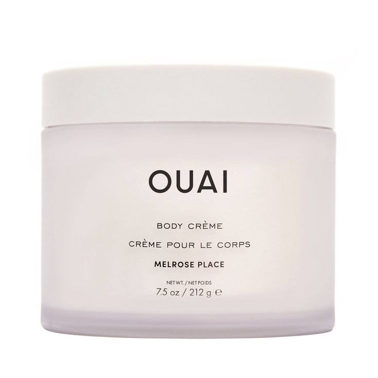 This whipped Body Crème renews skin with nurturing cupuaçu butter, hydrating coconut oil, and skin-conditioning squalane. Scented with Melrose Place – a rose fragrance with hints of Bergamot, Lychee, Cedarwood and White Musk. What It Is: A quick-absorbing, whipped body cream that provides long-lasting hydration, softness, and a healthy glow. Highlighted Ingredients: •Cupuaçu butter, a superfruit found in Brazil, gives BODY CRÈME a whipped texture without sacrificing powerful hydration. •Squalane Ouai Melrose Place, Whipped Body Cream, Cupuacu Butter, Melrose Place, Cream For Dry Skin, Body Moisturizers, Rose Scented Products, Body Cleanser, Moisturizer For Dry Skin