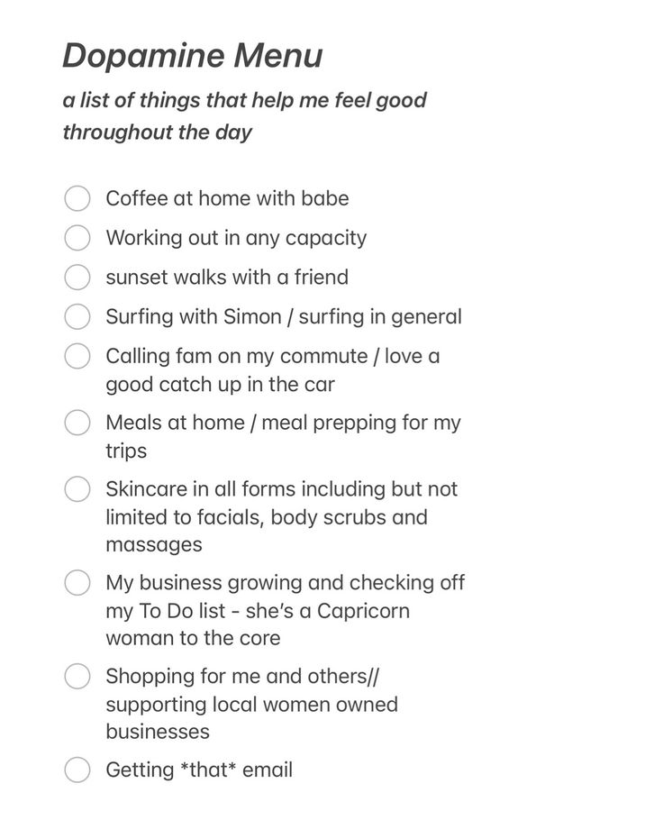 My Dopamine Menu will always include finishing my To Do List // a hardcore Capricorn woman bc work is my vice lol so is that first sip of coffee 💀 what would you add?? What’s your top 3?? #babeonamish to hit that #dopaminedrip Dopamine List, Dopamine Menu Ideas, Therapy Topics, Happy Brain, Capricorn Woman, My To Do List, Capricorn Women, Home Meals, Mental Health And Wellbeing