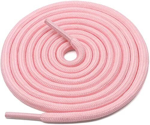 Round Thick Shoelaces for Climbing pink colour 2 pair for unisex This product data sheet is originally written in English. Description Size: 120 Cm/ 47 Inch Colour: Light Pink Fit Type: Regular Packing: 2 Pair (4 Laces) Hiking Shoelaces Per Order (when you put quantity "1", means you will get 2 pair of shoelaces); These Shoelaces for Hiking Shoes and Boot/Outdoor Walking Sneakers/Outdoor Hiking Shoe/Climbing Shoes/Basketball Shoes/Work Boot Shoes/Running Shoes/Sport Shoes Etc. Fashionable wave concave convex shape design, have the anti-skid resistant to wear features. It is not easy to loose in running and all kinds of strenuous SPORTS, the shoe laces stay tied tight significantly longer. The best way to find the length of shoelaces you need, Remove the current shoelace from the Shoe, Meas Boot Shoes, Hiking Shoe, Shoes Basketball, Kinds Of Colors, Pink Fits, Shoes Sport, Shoe Repair, Climbing Shoes, Walking Sneakers