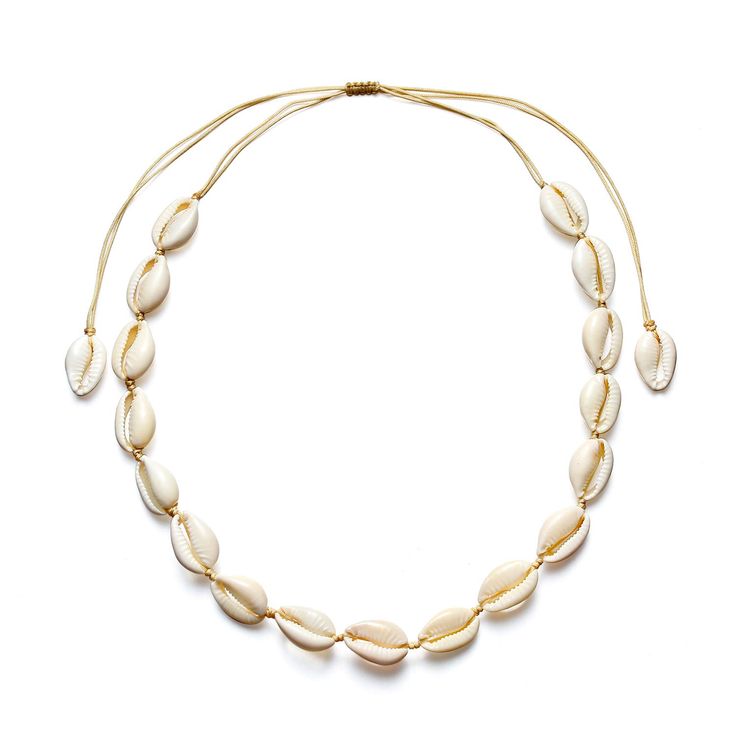 PRICES MAY VARY. The natural waxy beige rope is complemented by our carefully handpick selected high quality natural conch shells. Make sure our shell choker is not absorbent, easy to dry, hypoallergenic. Adjustable Length: The shell necklace choker about 14 inch before stretching. you can adjust the seashell necklace length by gently slipping slip knot from 14 inch to 28 inch according to your neck size.Because of its wide range of size adjustments, they can basically meet the size requirements Adjustable Coastal Style Shell Strand, Adjustable Cowrie Shell Choker For Vacation, Natural Color Cowrie Shell Necklaces For The Beach, Natural Cowrie Shell Necklaces For Beach, Adjustable Natural Cowrie Shell Necklace, Adjustable Cream Shell Necklace For Beach, Casual Cowrie Shell Necklace For Vacation, Cream Shell Necklace For Beach, Adjustable Beach Shell With Cord