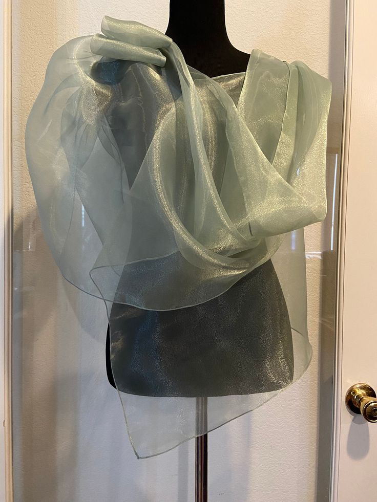 ONE SIZE FITS ALL.     Elegant organza shawl with a beautiful shoulder piece bow perfect for weddings, parties and church events. Organza Shawl, Wedding Shawls, Shoulder Piece, Church Events, Wedding Shawl, Shawls And Wraps, One Size Fits All, Wedding Accessories, Shawl