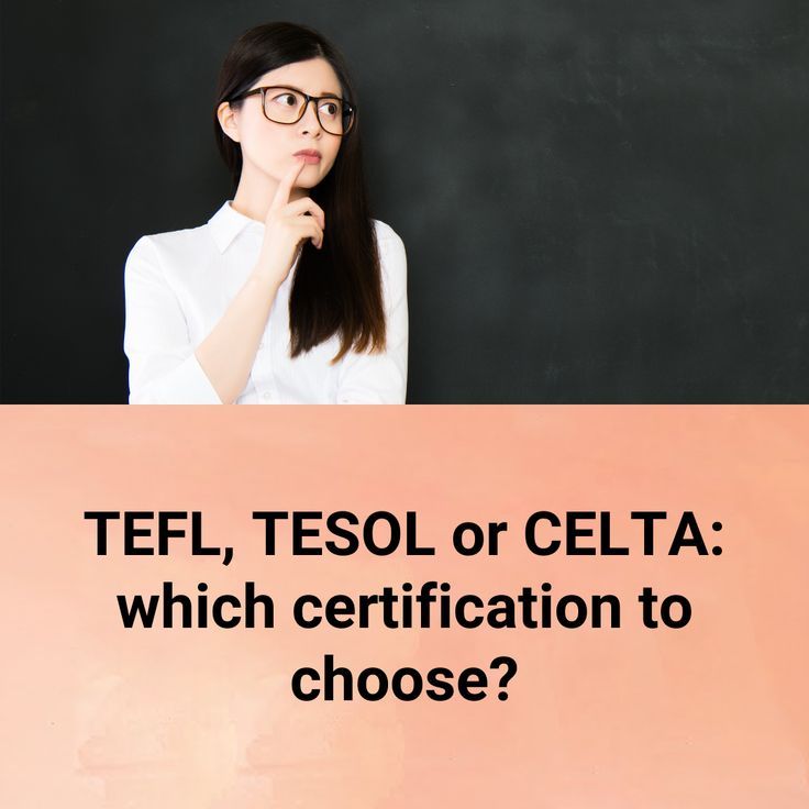 a woman holding a sign that says tefl, tesol or cetta which certificate to choose?