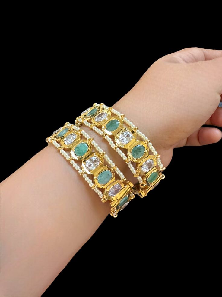 Ready to ship bangles gold plated openable with screw Ruby stones used Fit’s size 2.4,2.6,2.8 Yellow Gold Jeweled Bangle, 22k Gold Temple Jewelry With Openable Detail, Temple Jewelry In 22k Gold, Fusion Style Jeweled Bangle Jewelry, Fusion Style Jeweled Gold Bracelets, Openable 22k Gold Temple Jewelry, Gold Bangle With Jewels For Weddings, Traditional Jeweled Bangle Jewelry, Gold Jeweled Fusion Bangle