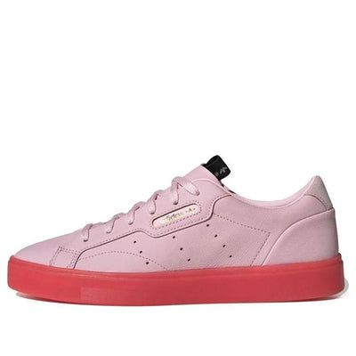 (WMNS) Adidas Sleek 'Diva Pink' BD7475 (SNKR/Women's) Adidas Casual Platform Sneakers For Sports, Adidas Platform Sneakers With Gum Sole, Adidas Sneakers With Contrast Sole For Spring, Trendy Adidas Sneakers With Logo, Adidas Platform Sneakers With Vulcanized Sole For Spring, Adidas Sporty Platform Sneakers For Spring, Adidas Casual Platform Sneakers, Adidas Casual Platform Sneakers With Contrast Sole, Casual Adidas Platform Sneakers