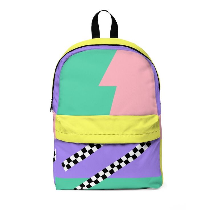 This fun color block lightning backpack will hold all of your back to school gear like your books and pencils AND help you stand out in a crowd!  .: Made of 15.5 oz. Soft Nylon .: Lightweight and waterproof .: Adjustable shoulder straps Trendy Multicolor Backpack For Students, Multicolor Casual Backpack For Study, Casual Multicolor Backpack For Study, Casual Multicolor Study Backpack, Fun Multicolor Backpack For Back To School, Trendy Multicolor Backpack For Outdoor Activities, Fun Multicolor Student Backpack, Multicolor School Backpack With Zipper Closure, Multicolor Nylon Bag For End Of School Year