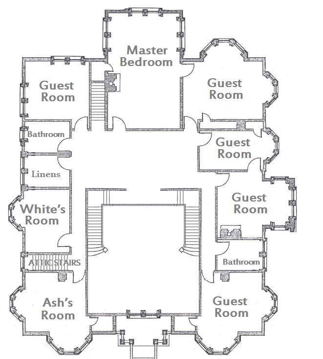 the floor plan for an old house