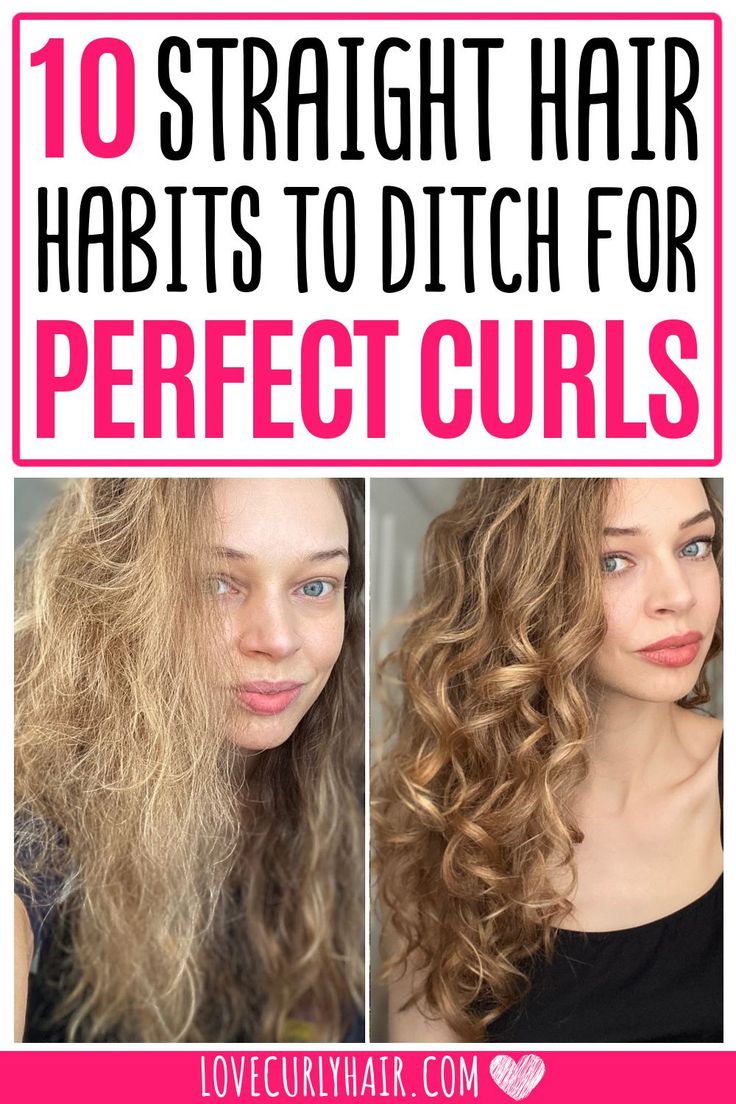 Hair Curling Products For Straight Hair, Naturally Curly Hair Tutorial, Train Hair To Be Curly, How To Train My Hair To Be Curly, How To Care For Curly Frizzy Hair, How To Get Your Hair Curly Natural Curls, Is My Hair Actually Curly, How To Embrace Natural Wavy Hair, Curling Wavy Hair