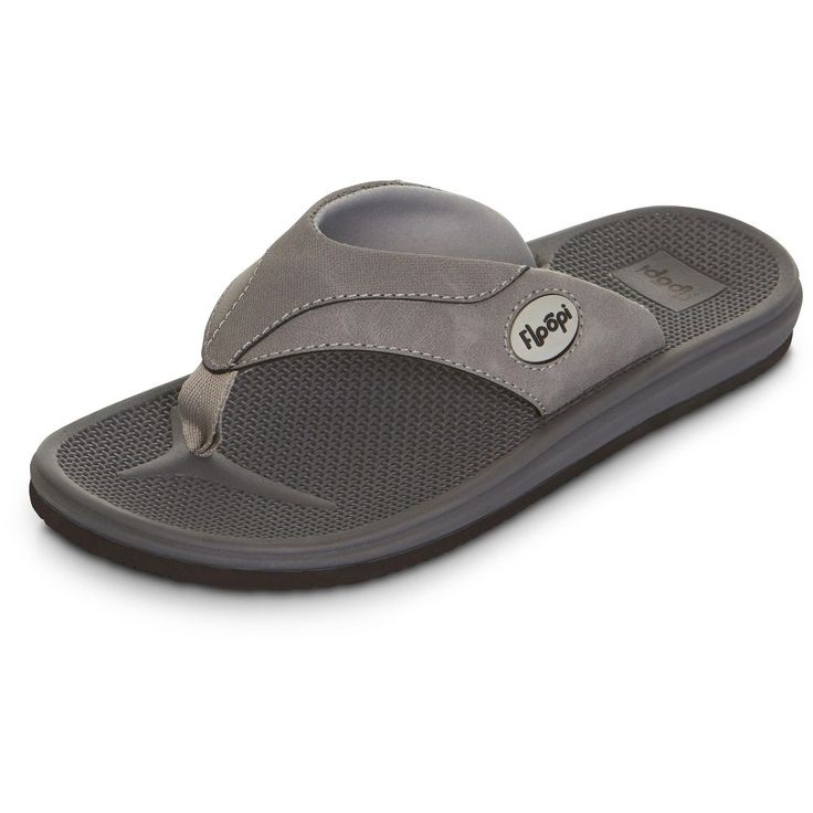 SUMMER IN COMFORT & STYLE- Floopi introduces its soft texture EVA footbead insole sandals for men that engulf your feet in comfort during the summer. Enjoy stylish flip flop pair that comes with durable wavy tread rubber "EVA" non-slip outsoles. DURABLE AND COMFY- Durable Wavy Tread Rubber "EVA" Non-Slip Outsoles. Our sandals feature a soft webbing toe post and a footbed made with yoga mat feel material for high-end comfort. Long excursions to the beach, social outings or vacations become even m Comfortable Gray Slip-on Flip Flops, Comfortable Gray Sandals For Summer, Gray Open Toe Beach Sandals, Gray Flip Flops For Beach And Summer, Gray Flip Flops For Beach In Summer, Comfortable Gray Flip Flops For Summer, Gray Open Toe Sandals For The Beach, Non-slip Gray Sandals For Summer, Gray Non-slip Sandals For Summer