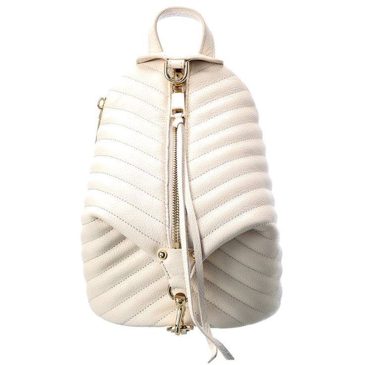 Nwt Rebecca Minkoff Julian Mini Quilted Leather Backpack - 100% Authentic Guaranteed! Brand New With Tags Attached, Never Been Used, Still Factory Wrapped, Comes With Dust Bag! Color: Pearl (Off White) Genuine Leather Approximate Size: 7.5"X 9.5"X 5" Front Zip And Toggle Closure 1 Exterior Side Zip Pocket And Slip Pocket At The Back Double Shoulder Straps Fabric Lining Rm Original Dust Bag Included Price Is Firm! Sorry, No Offers, No Trade. Check Out Our Boutique (5-Star Top Rated Seller) For Mo Mini Leather Backpack, Authentic Designer Handbags, Mini Quilt, Quilted Leather, Chain Strap, Rebecca Minkoff, Cowhide Leather, Leather Backpack, Suede Leather