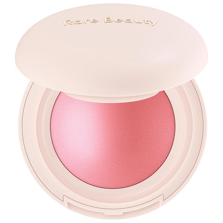 A lightweight glowy blush with buildable, seamless, and silky color to keep you beaming all day.Coverage: MediumFinish: RadiantFormulation: Pressed PowderIngredient Callouts: Free of parabens, formaldehydes, formaldehyde-releasing agents, phthalates, mineral oil, retinyl palmitate, oxybenzone, coal tar, hydroquinone, sulfates SLS & SLES, triclocarban, triclosan, and contains less than one percent synthetic fragrance. It is also cruelty-free. Sephora Blush, Rare Beauty By Selena Gomez, Makeup Bag Essentials, Makeup List, Sephora Skin Care, Makeup Needs, Rare Beauty, Powder Blush, Makeup Items