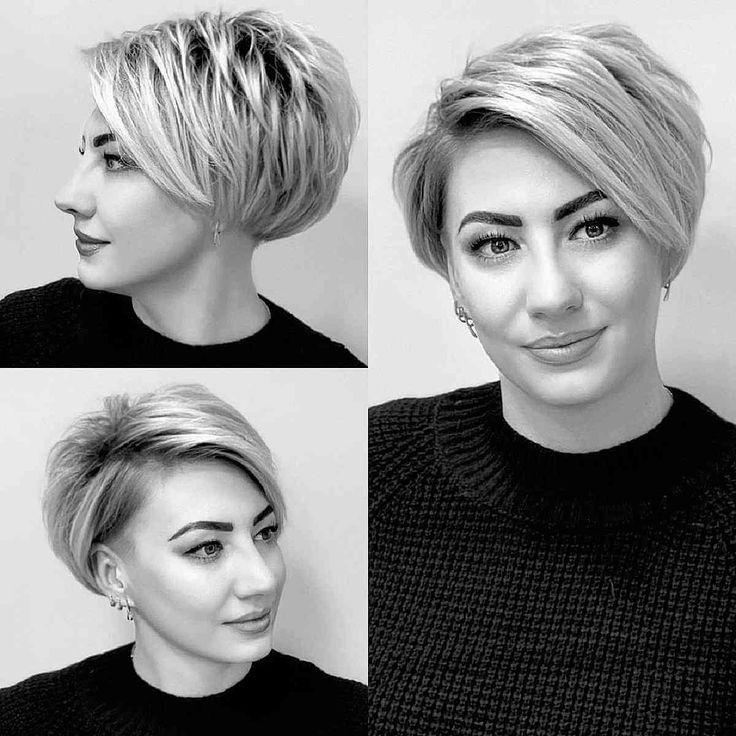 19 Low-Maintenance Pixie Bob Haircut Ideas for Women of All Ages Undercut Pixie Bob Fine Hair, Short Long Pixie Haircut, Pixie Bob Hair Color Ideas, Low Maintenance Pixie Bob Haircut, Short Bob Asymetric Hairstyles, Ear Length Pixie Bob, Best Short Bob Haircuts, Women's Bob Haircut, Very Short Bobs For Fine Hair