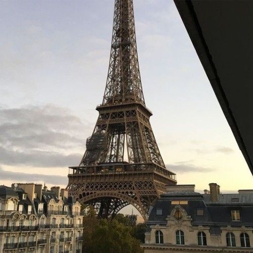 the eiffel tower in paris, france