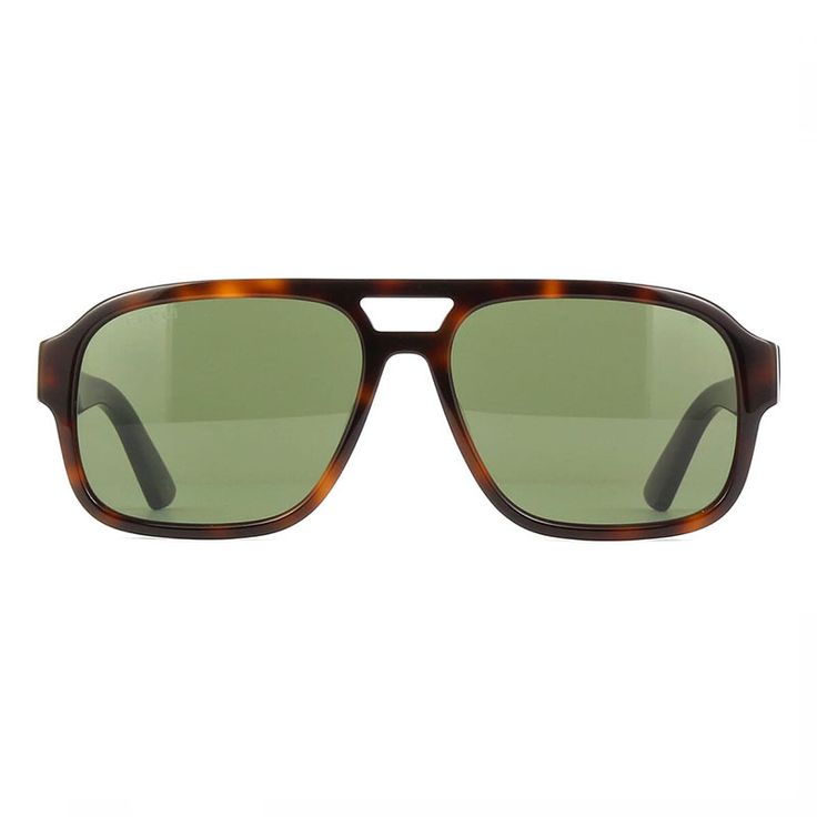 Indulge in the timeless elegance of the Gucci GG0925S 002 Havana/Green sunglasses, a masterpiece from the iconic luxury brand Gucci. Crafted with precision and artistry, these aviator-style frames exude sophistication and class, making them the perfect accessory for the modern man who appreciates fine craftsmanship and impeccable style. The Havana frame color adds a touch of warmth and richness to the design, complemented perfectly by the striking green lenses that not only protect your eyes fro Luxury Aviator Sunglasses With Uv Protection, Classic Gucci Aviator Sunglasses, Gucci Classic Aviator Sunglasses, Luxury Polarized Aviator Sunglasses, Gucci Brown Aviator Sunglasses With Uv Protection, Gucci Brown Tinted Aviator Sunglasses, Luxury Aviator Sunglasses, Classic Gucci Sunglasses, Luxury Aviator Sunglasses With Uv Protection, Square Frame