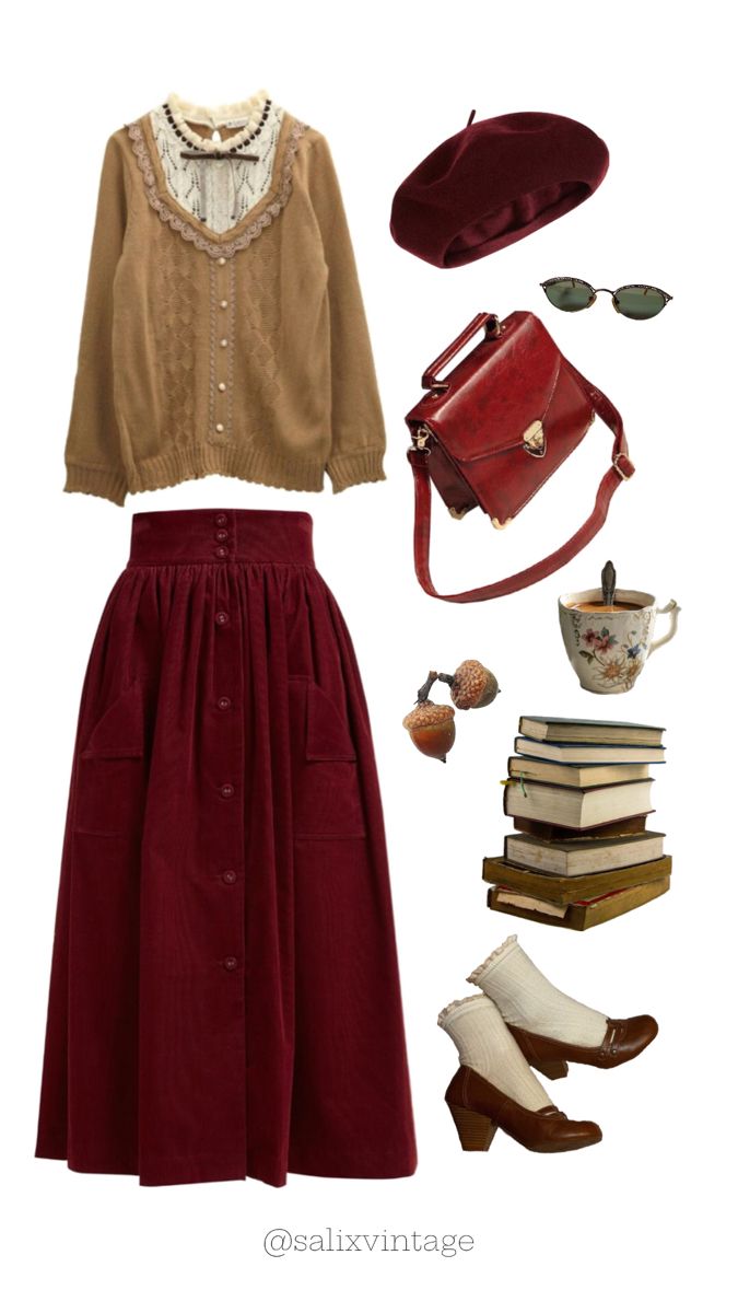 Grandma core outfit aesthetic Core Outfit Aesthetic, Grandma Clothes Aesthetic, Grandma Style Outfits, Vintage Outfits For Women Retro, Grandma Aesthetic Outfit, Grandmacore Outfit, Another Aesthetic, Cottagecore Fashion Aesthetic, Grandma Clothes