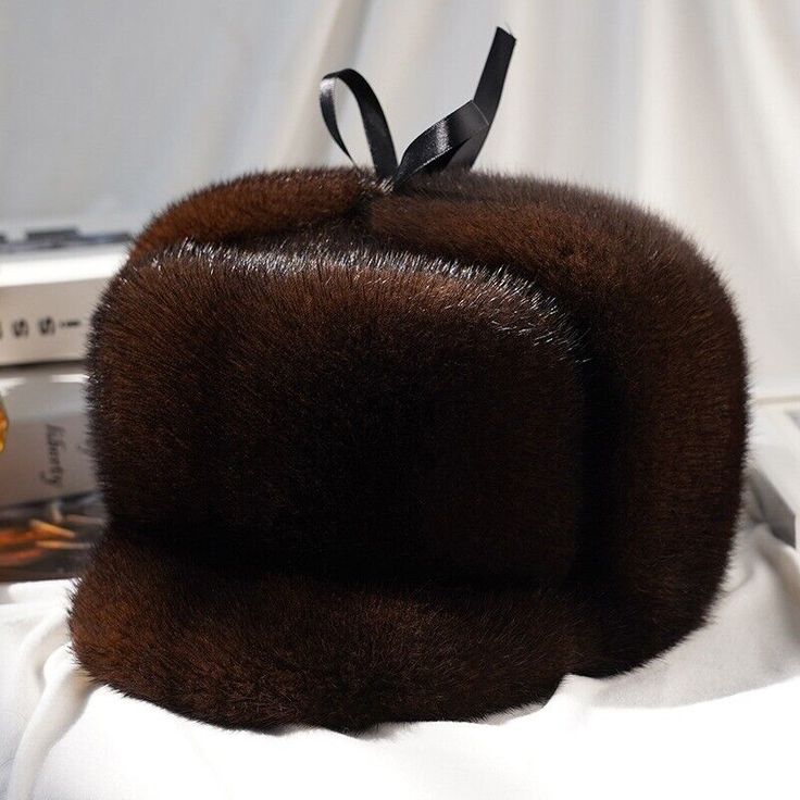 Men's Real Whole Pelt Mink Fur Hat Cap Headgear Top Hat Middle aged Man Gift  | eBay Brown Flat Brim Bucket Hat For Winter, Brown Flat Brim Cloche Hat For Winter, Brown Flat Cap, One Size Fits Most, Winter Brown Flat Brim Cloche Hat, Vintage Winter Baseball Cap For Outdoor, Brown Flat Cap One Size Fits Most, Vintage Winter Baseball Cap With Short Brim, Winter Short Brim Brown Top Hat, Winter Brown Top Hat With Short Brim