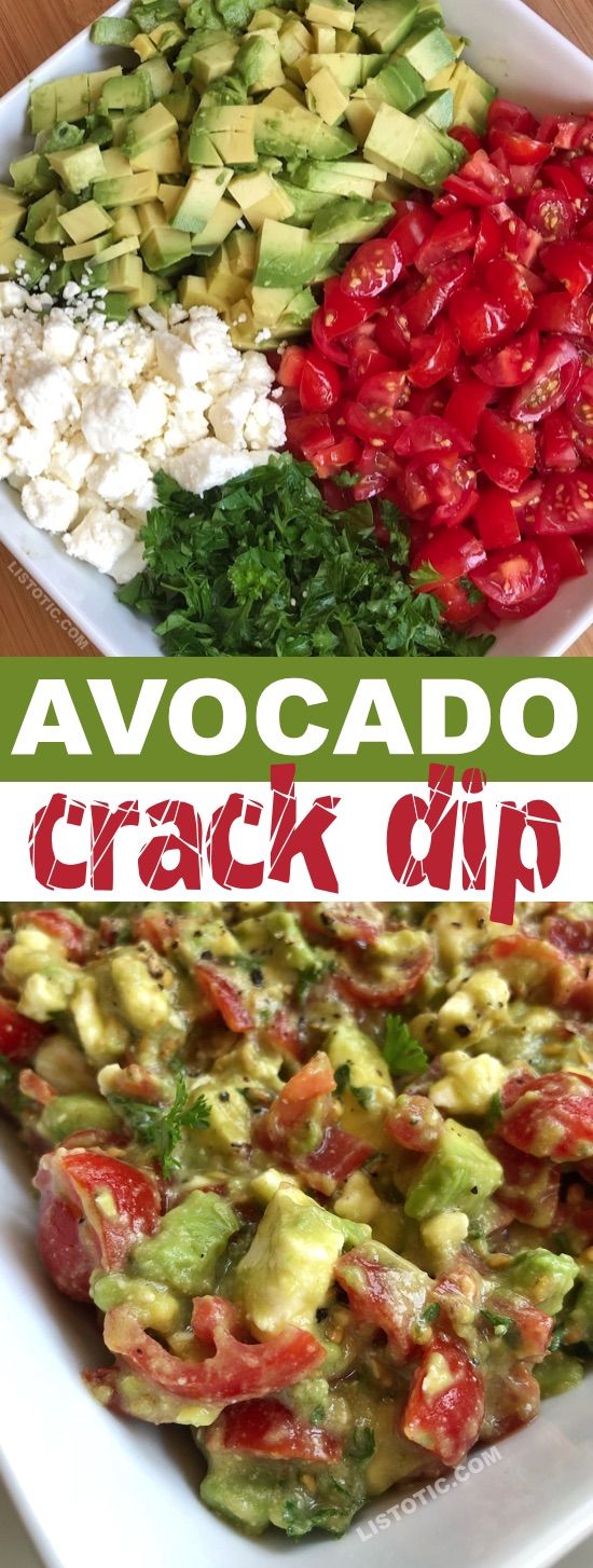 Avocado Dessert, Cheesecake Dip, Taco Dip, Appetizers Easy Finger Food, Party Appetizers Easy, Party Appetizer, Avocado Recipes, Avocado Salad, Best Appetizers