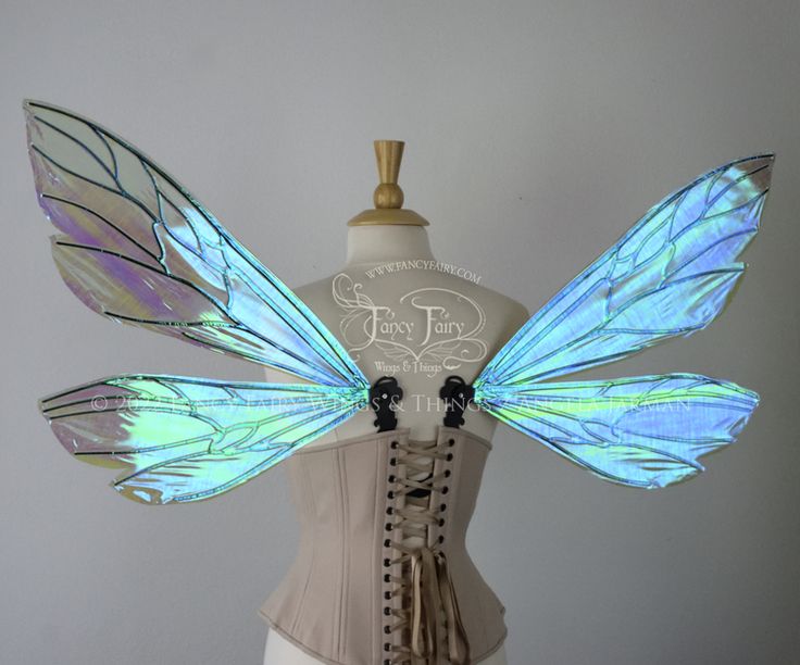 a corset with wings on top of it