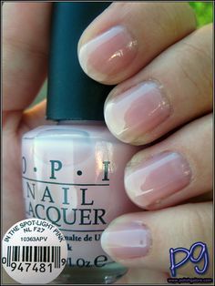 Opi Nail Polish Colors, Opi Pink, Natural Nails Manicure, Sheer Nails, Pink Nail Colors, Opi Nail Colors, Pretty Nail Colors, Pink Polish, Painted Nails