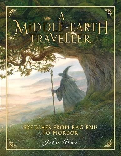 a book cover for a middle - earth traveler