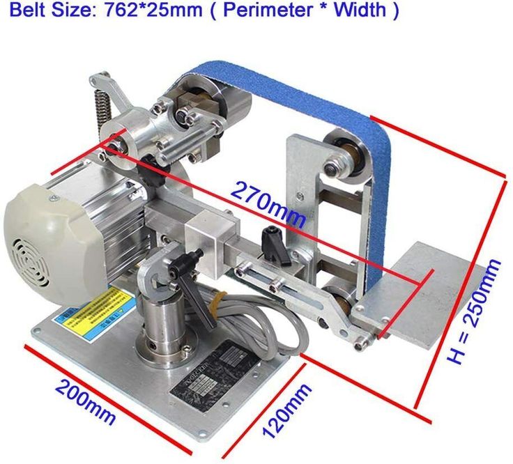 an image of a machine with measurements