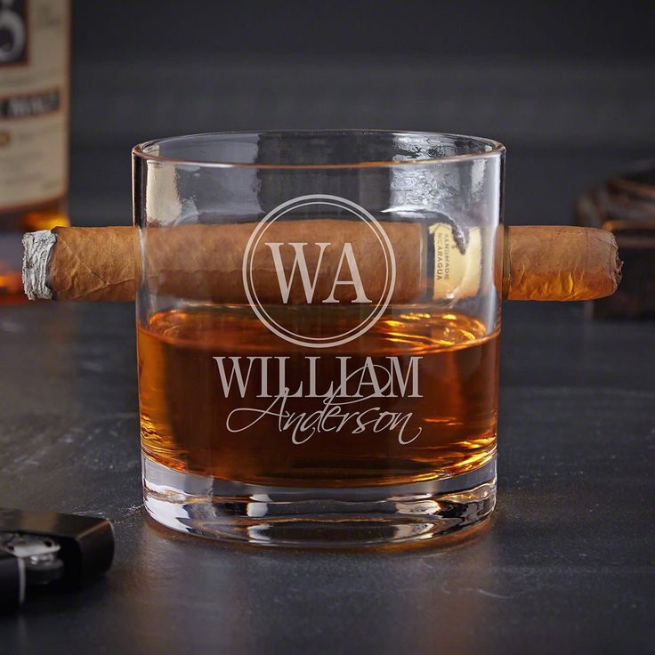 Personalized Whiskey, Cigars And Whiskey, Whiskey Glass, Groomsmen Gifts, Poker Chips, Poker Cards, Bourbon Whiskey, Glass Holders, Glass Gifts