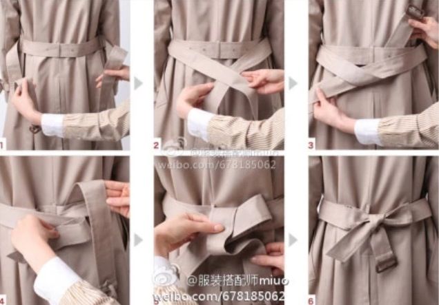 trench coat belt "tie back" How To Tie A Belt, How To Wear Belts, Trench Coat Outfit, Coat Outfit, Mama Style, Mode Casual, Belt Style, Fall Coat, Jewelry Outfit