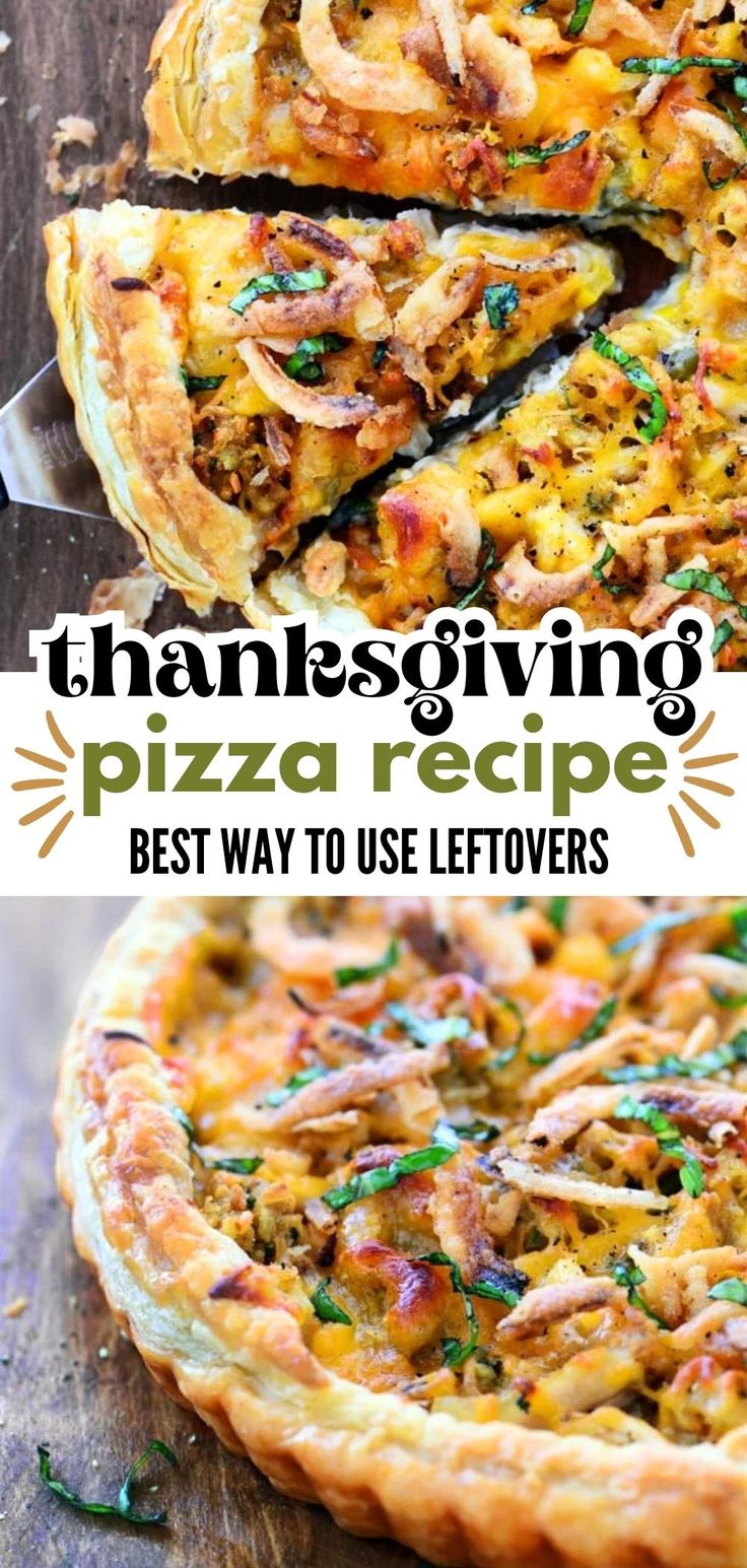 Thanksgiving pizza recipe. The best way to use leftovers. Thanksgiving Pizza Recipe, Thanksgiving Pizza, Juicy Turkey Recipe, Thanksgiving Leftover, Puff Pastry Crust, Leftover Recipes, Thanksgiving Leftover Recipes, Food Holidays, Pineapple Water