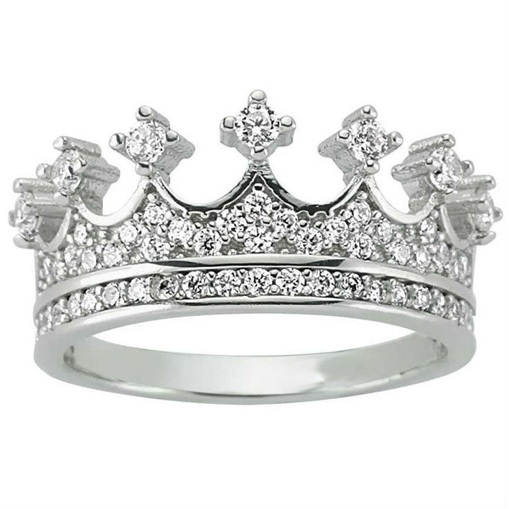 Rule with Elegance wearing the Queen King Crown Silver Ring Embrace royalty with the Queen King Crown Silver Ring adorned with stones, meticulously crafted from 925 Sterling Silver. Weighing approximately 3 grams and boasting a 10mm ring size, this ring exudes regal sophistication. 925 Sterling Silver is a premium metal known for its durability and brilliance, crafted by blending 92.5% pure silver with 7.5% copper for added strength and shine. This metal combination ensures long-lasting quality and beauty for your jewelry collection. Product Details: Metal: 925 Sterling Silver Weight: Approximately 3 grams Ring Size: 10mm Gift Package Included Elevate your style with the Queen King Crown Silver Ring and make a statement fit for royalty. Order now and reign supreme with this stunning piece! Classic Crown Design Diamond Ring For Formal Occasions, Classic Diamond Ring With Crown Design For Formal Occasions, Classic Formal Diamond Ring With Crown Design, Formal Crown Shape Cubic Zirconia Rings, Formal Crown-shaped Cubic Zirconia Ring, Formal Rings With Crown Shape And Prong Setting, Formal Crown Shaped Cubic Zirconia Rings, Crown Shaped Cubic Zirconia Rings For Formal Occasions, Formal Crown Rings With Prong Setting