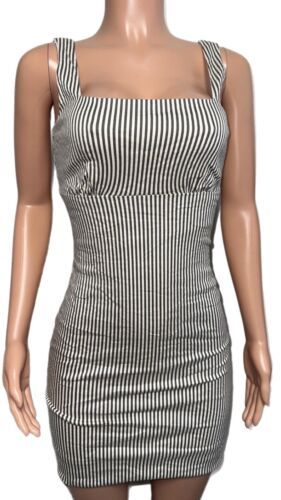 Nicole Miller black Striped Ruched lined bodycon mini Dress NWTS S casual chic | eBay Lined Mini Bodycon Dress, Knee-length Lined Mini Dress With Stretch, Stretch Lined Mini Bodycon Dress, Summer Sheath Bodycon Dress Lined, Summer Lined Sheath Bodycon Dress, Lined Sheath Bodycon Summer Dress, Lined Bodycon Dress For Evening, Knee-length Stretch Mini Dress With Lining, Lined Mini Bodycon Dress For Date Night