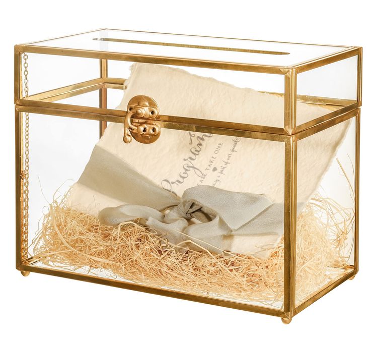 PRICES MAY VARY. The glass card box is made of reinforced glass, sturdy and safe. It will not break easily. Handmade, With hinge, It can hold the lid in place. It can hold up to 100 pcs of 4x6 regular cards. The gold rectangle shape glass card box, with swing lid, great for centerpiece, display case. It is also ideal for glass card holder on a reception table for wedding or birthday party card collection. Many people love to create their dreamy world, or a fairy story within a terrarium. It is a Glass Wedding Card Box, Gold Card Box, Photo Storage Box, Terrarium Gifts, Party Reception, Vintage Centerpieces, Card Box Holder, Envelope Box, Birthday Party Centerpieces