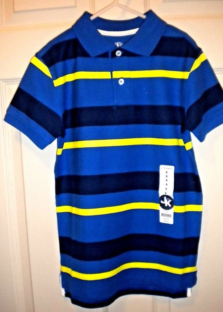 NWT  J KHAKI BOYS SIZE SMALL BLUE, YELLOW 7 NAVY SHORT SLEEVED KNIT SHIRT  60% COTTON, 40% POLYESTER   MACHINE WASH & DRY GREAT FOR CASUAL OR DRESS ORIGINAL PRICE $22.00 Blue Polo Collar Top For School, Blue Casual Polo Shirt For School, Casual Blue Polo Shirt For School, Blue Casual School Polo Shirt, Casual Yellow Polo Shirt, Blue Short Sleeve Polo Shirt For School, Summer Cotton Polo Shirt For School, Summer School Cotton Polo Shirt, Navy Shorts